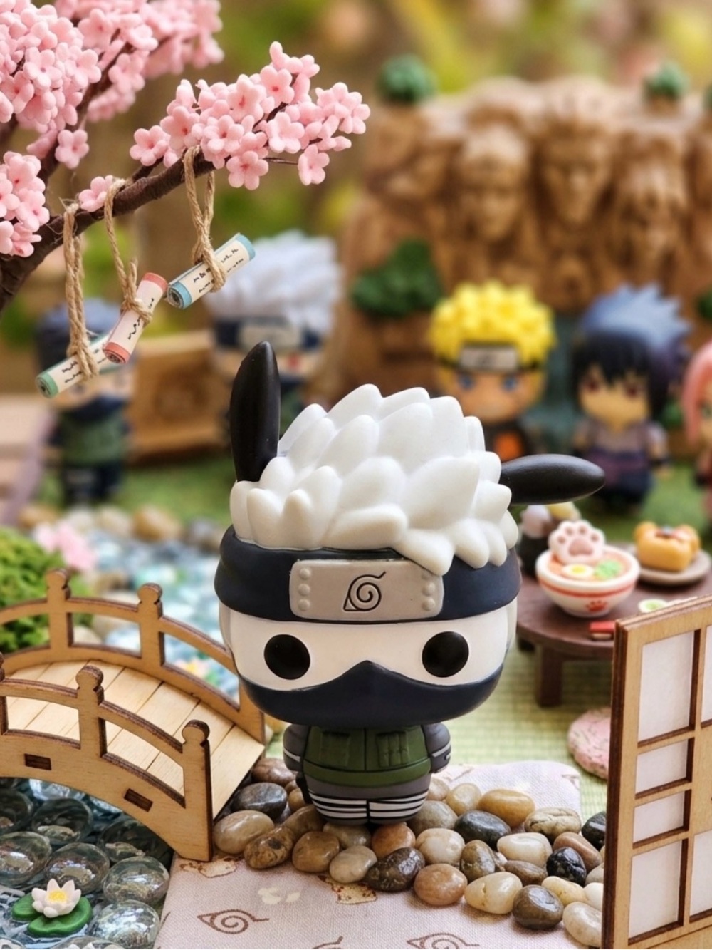 Naruto Funko Pop Sanrio Pochacco Collaboration Vinyl Figure